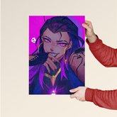 Reyna – Valorant Radiant Queen Poster